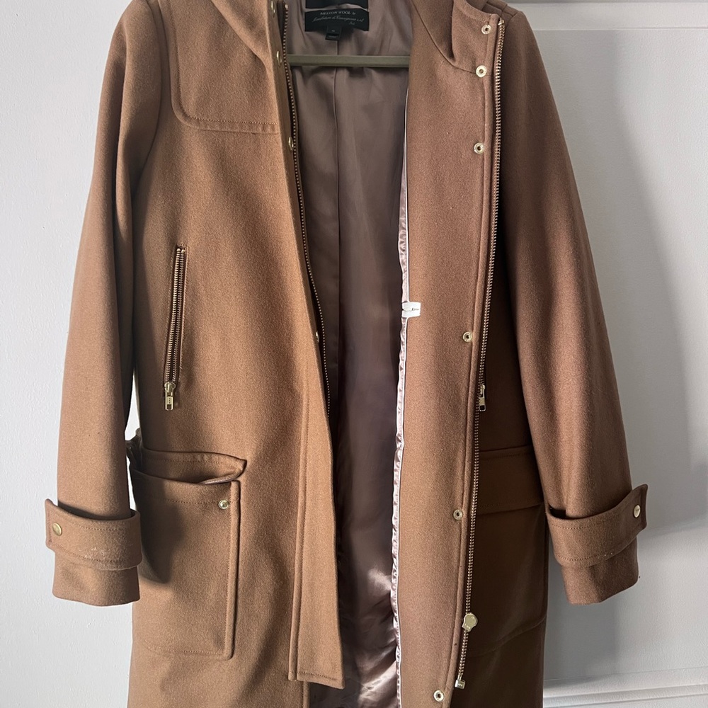 Tan Peacoat